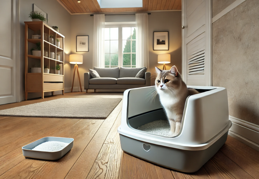 1. Hack Your Cat’s Litter Box Routine